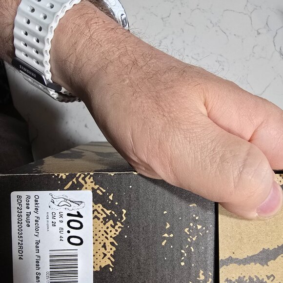 OAKLEY FACTORY TEAM FLESH X BRAIN DEAD Rose Mens Size 10 Sandal Mule Clog NEW - Picture 8 of 13